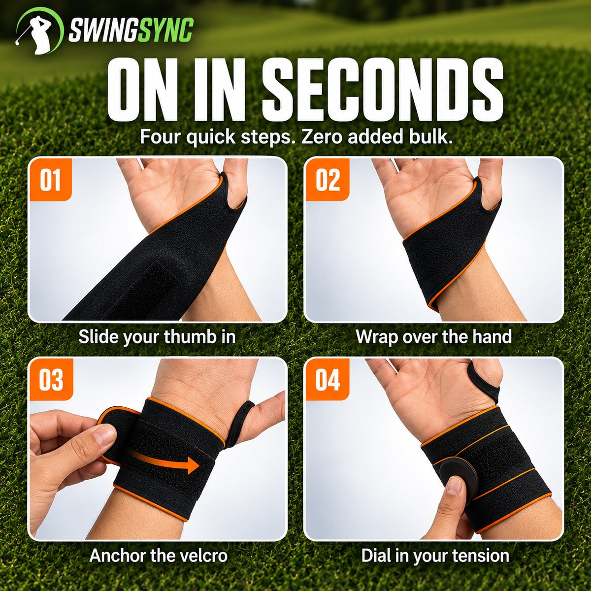 SwingSync™ - Stability Wrist Strap